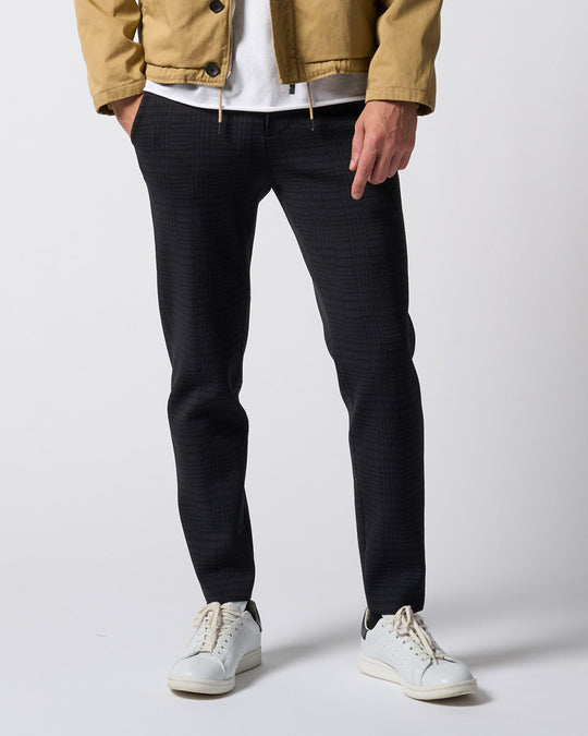 【muta × wjk】function knit easy slacks(jacquard check)