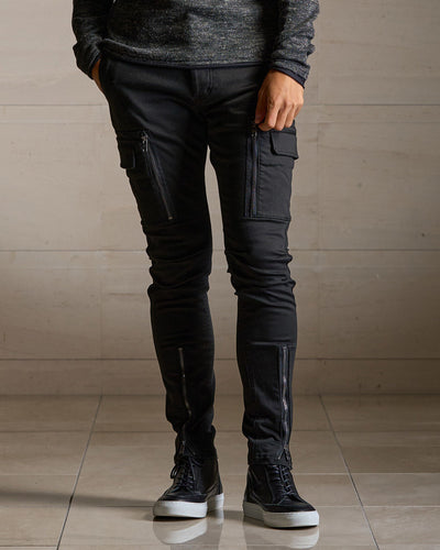 slim parachute pants