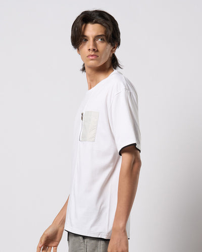 cool touch zip-pocket S/S