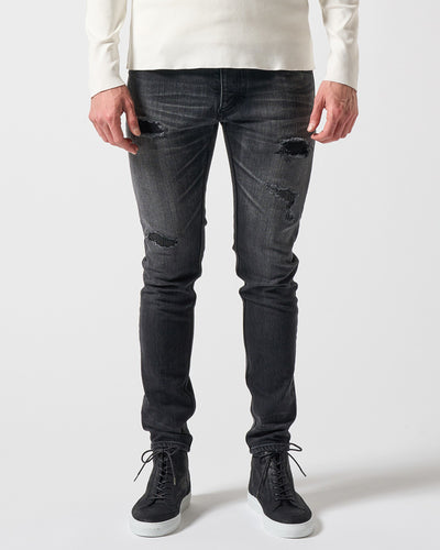 tight straight selvedge denim (used)