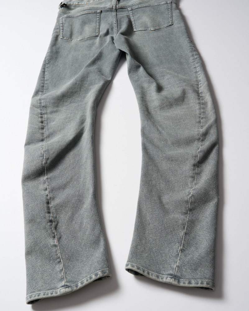 slim banana denim