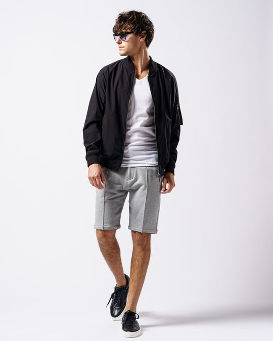 Basicks ブラック ラガーシャツ Vネック　MEGUMIさん着用 basic V-neck S/S – wjk online store