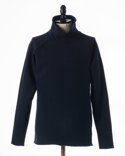 heavy weight mock neck(brushed lining)