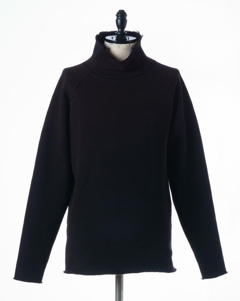 heavy weight mock neck(brushed lining)