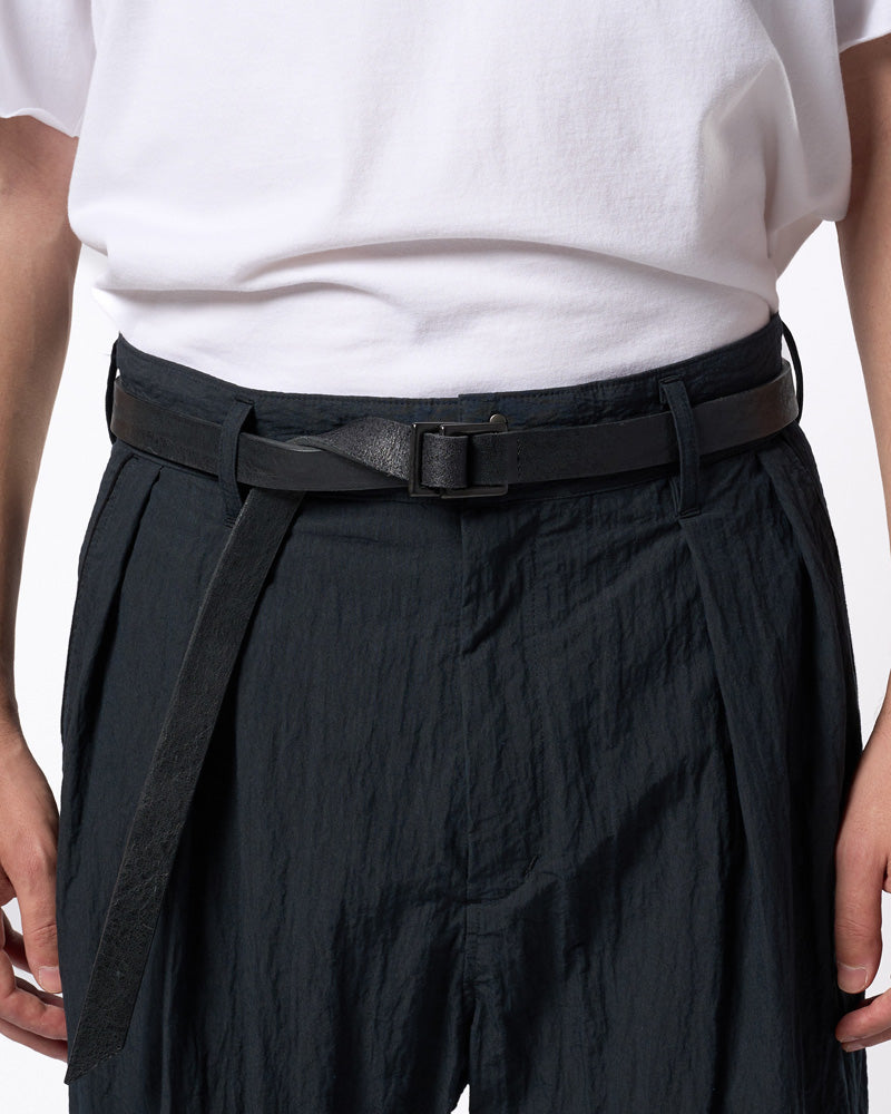 dyed W-ring long belt