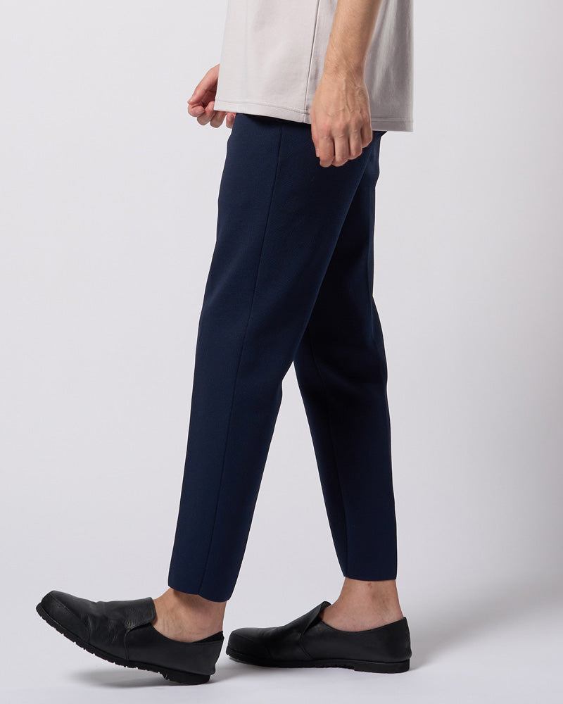 function knit easy slacks (jacquard check)