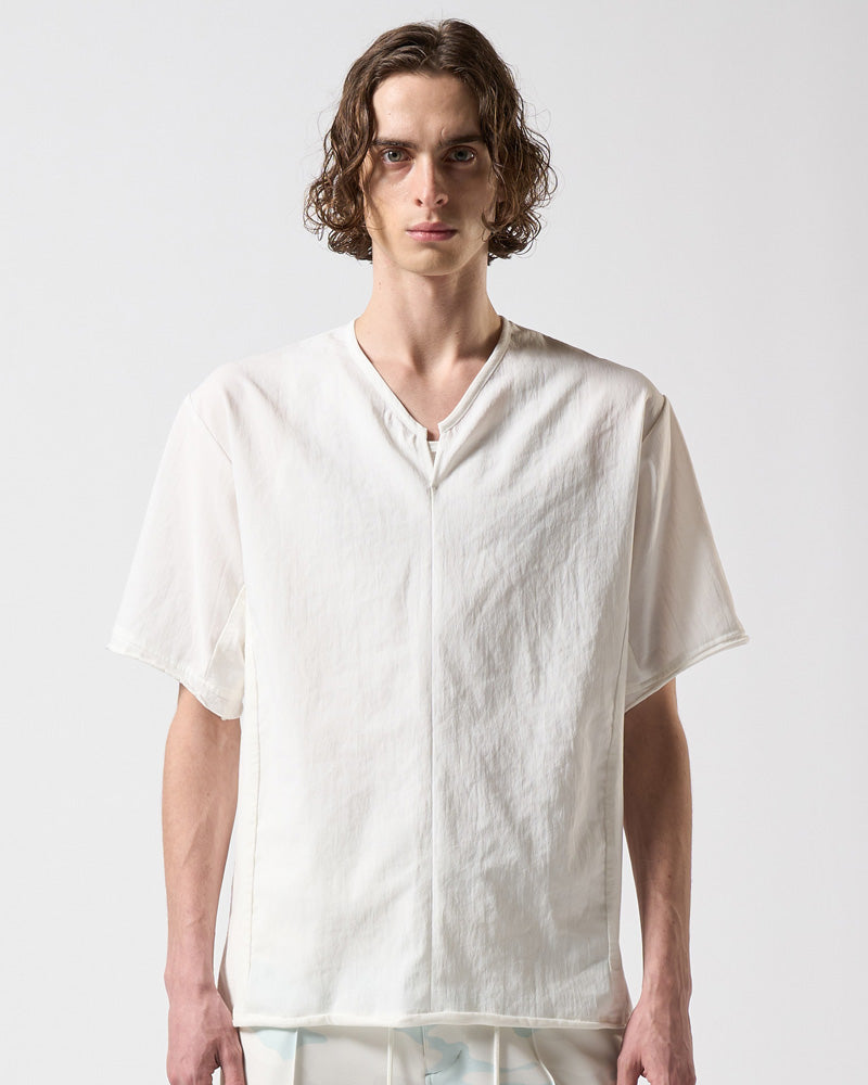 switching pullover shirt H/S