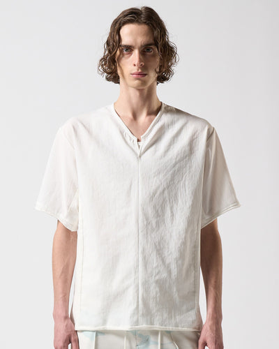 switching pullover shirt H/S