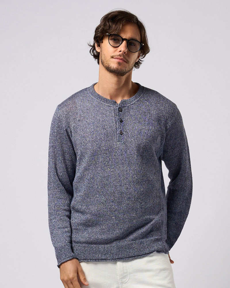 linen henley knit – wjk online store