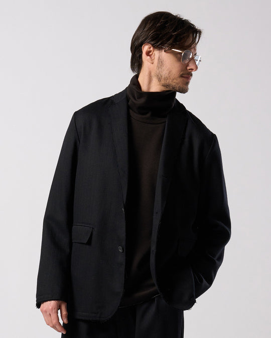 venetian stripe single jacket
