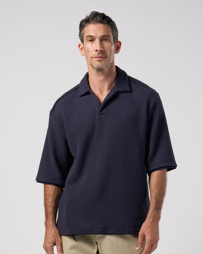 russell knit skipper polo H/S