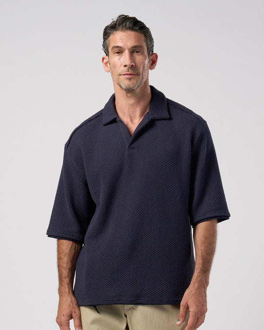 russell knit skipper polo H/S