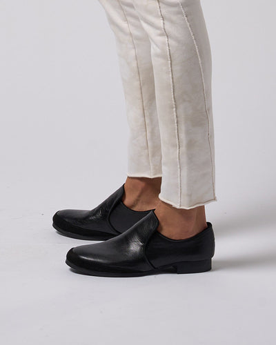 soft leather slip-on