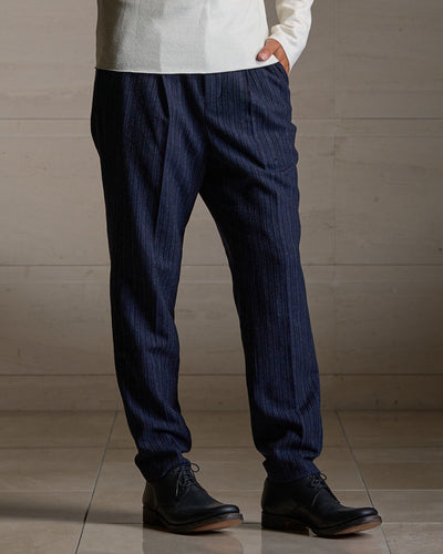 stripe easy trousers