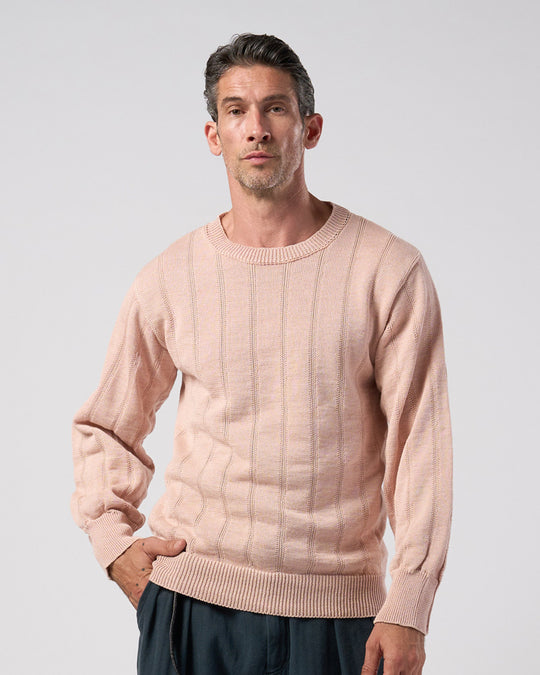 GIMA stripe knit pull-over