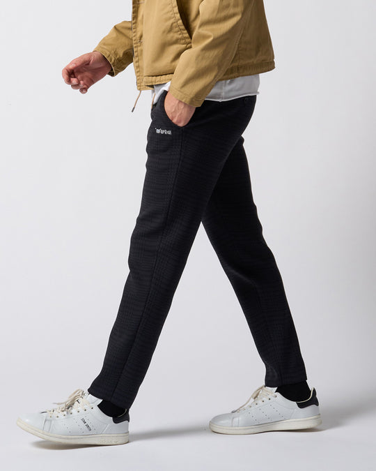 【muta × wjk】function knit easy slacks(jacquard check)
