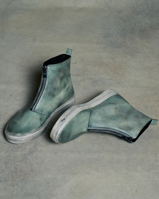 front zip bootie