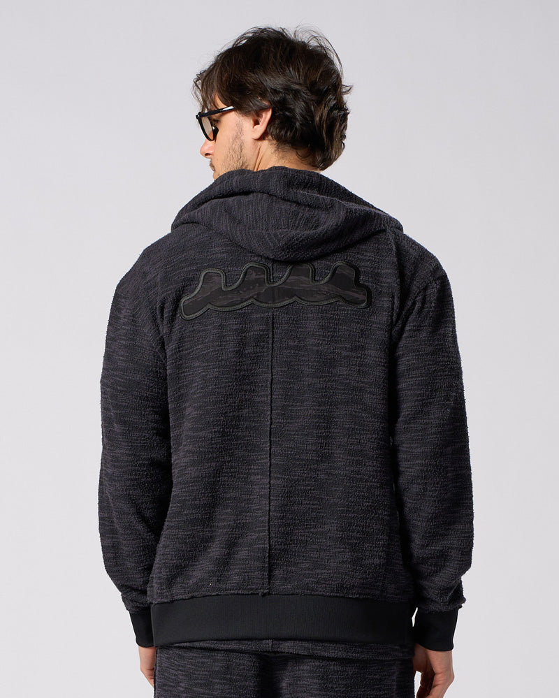 【muta × wjk】knit jacquard relax parker