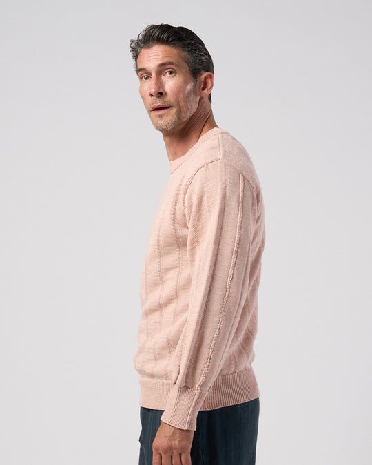 GIMA stripe knit pull-over
