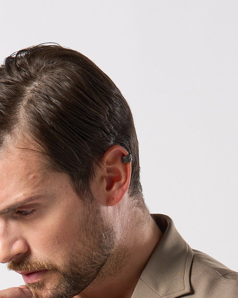 IVXLCDM ×wjk  croco pattern ear cuff