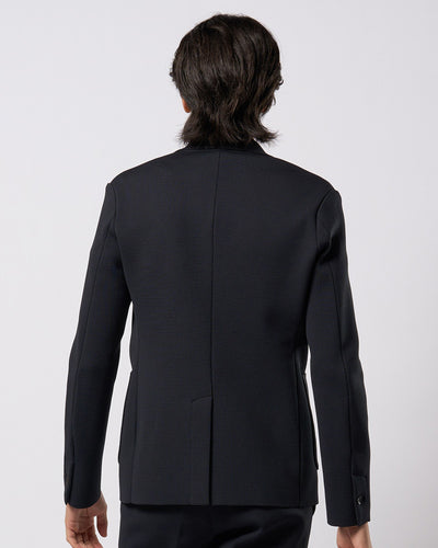 function knit jacket (jacquard check)