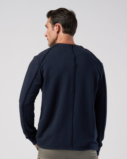 soft luxe urake half-zip sweatshirt