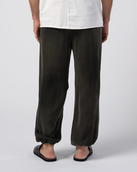 cupro vintage knee tuck easy pants