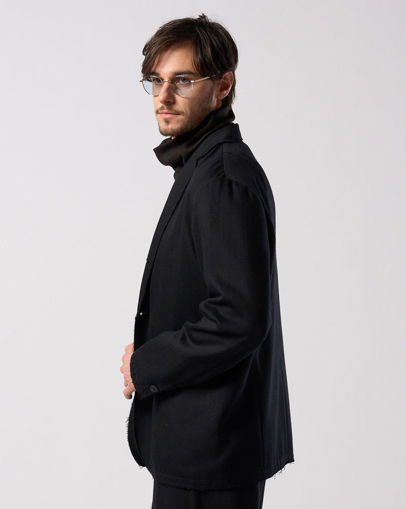 venetian stripe single jacket