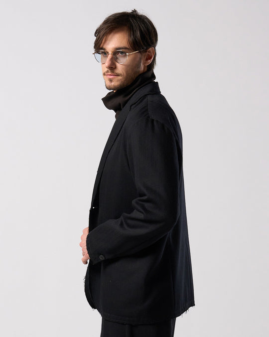 venetian stripe single jacket