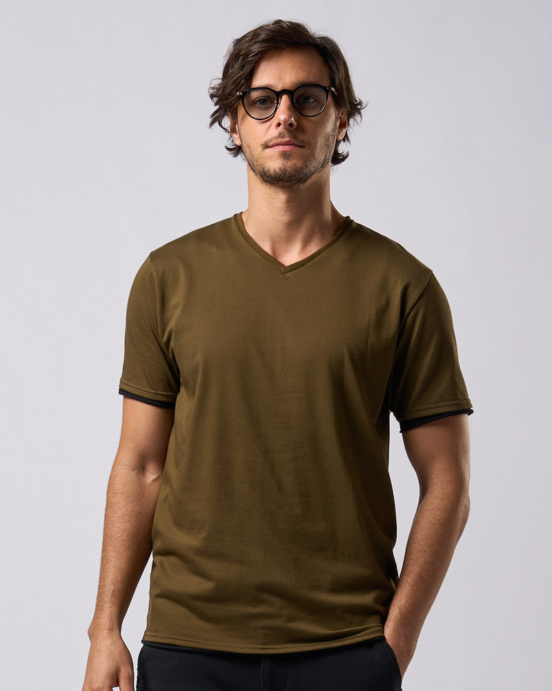 V Neck T-shirt – Salsation Wear