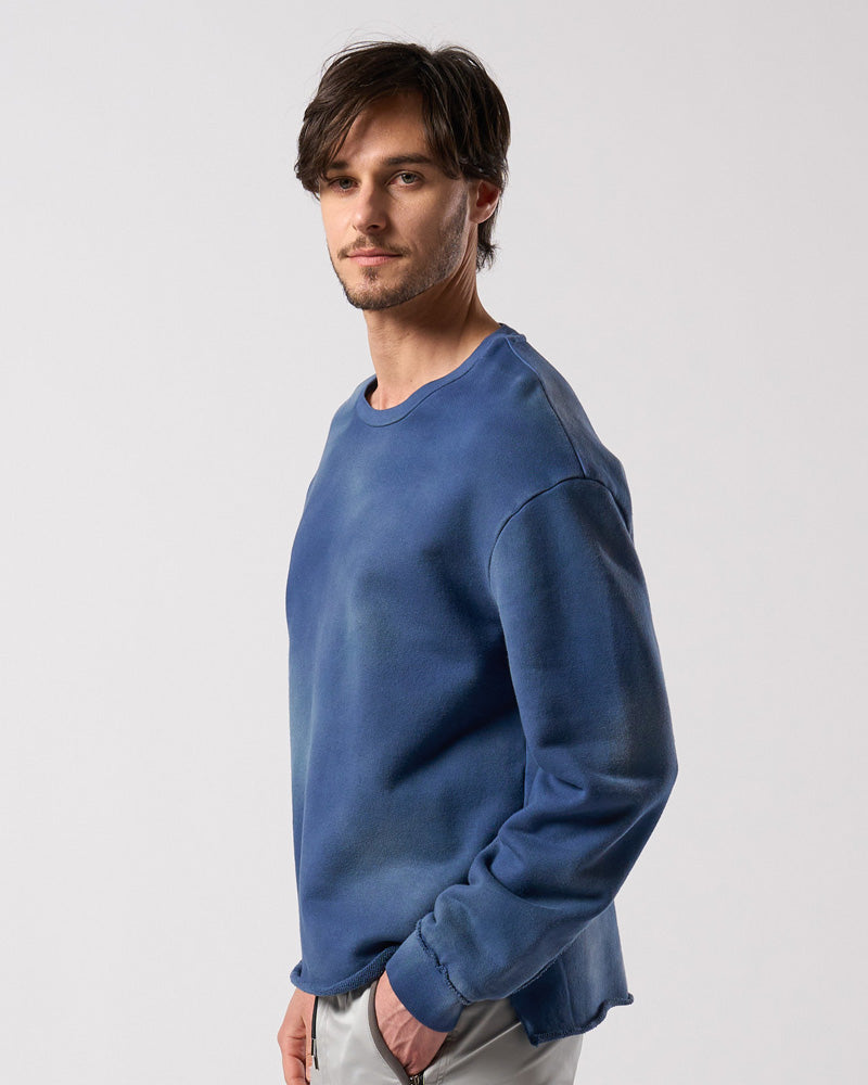 fade cut-off sweatshirt