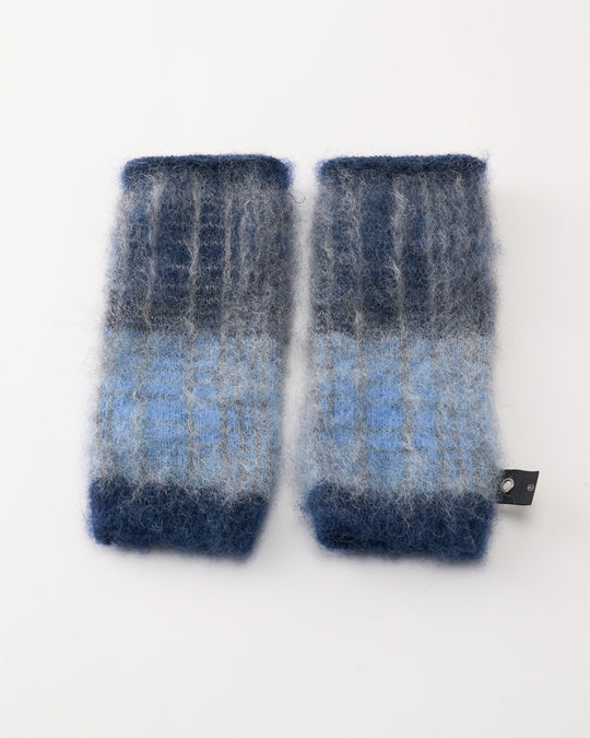 mohair shaggy knit hand warmer