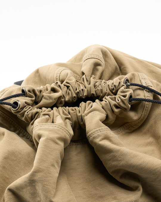 vintage drawstring tote bag