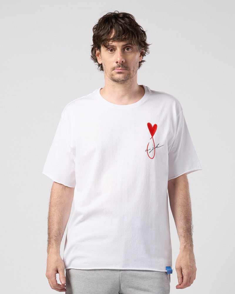 【Maison Honoré Paris × wjk】heart fish cut-off S/S
