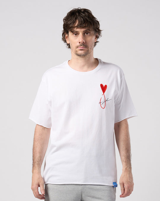【Maison Honoré Paris × wjk】heart fish cut-off S/S