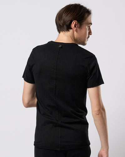 cut-off crew-neck S/S