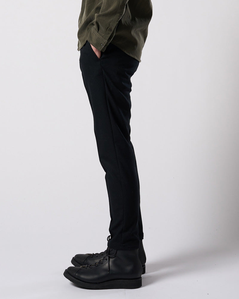 comfort pin-tuck slim slacks