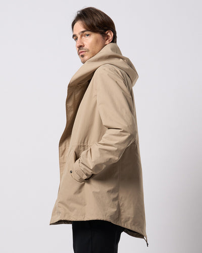 wrap field parka