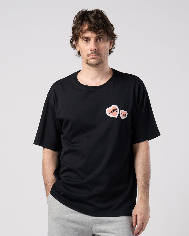【Maison Honoré Paris × wjk】2-heart patch cool touch S/S