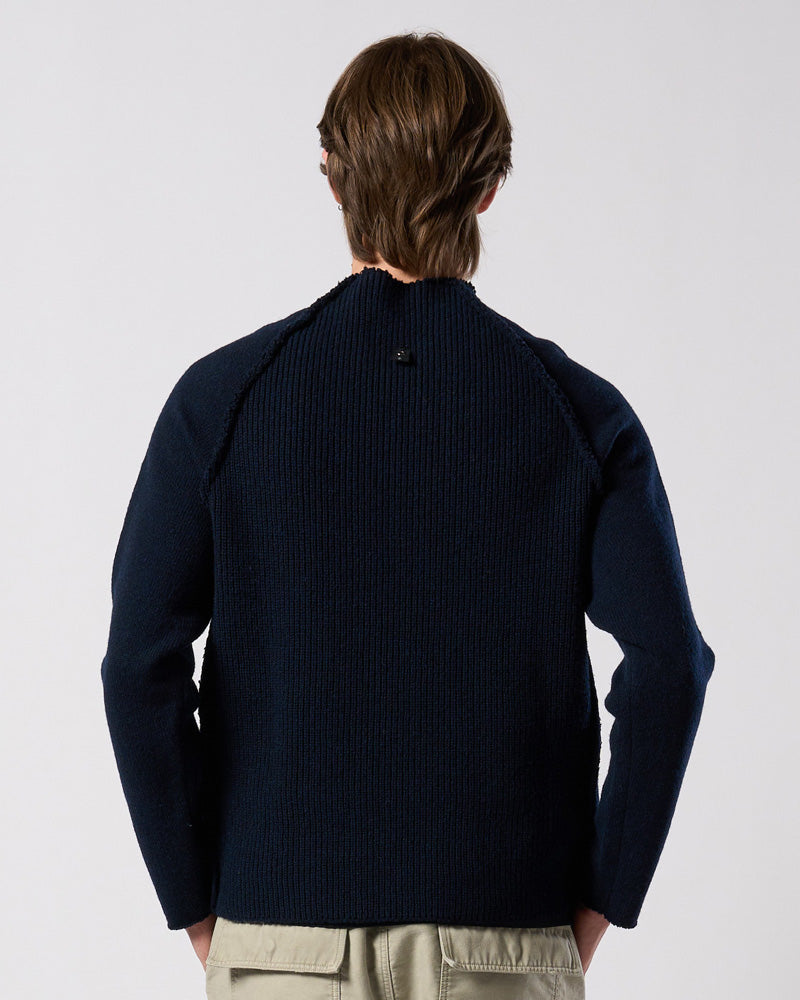 lomond×powder line high-neck knit