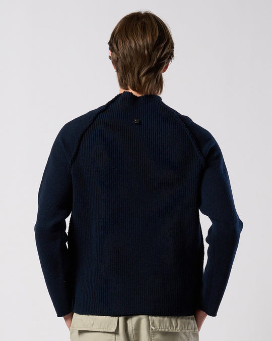 lomond×powder line high-neck knit