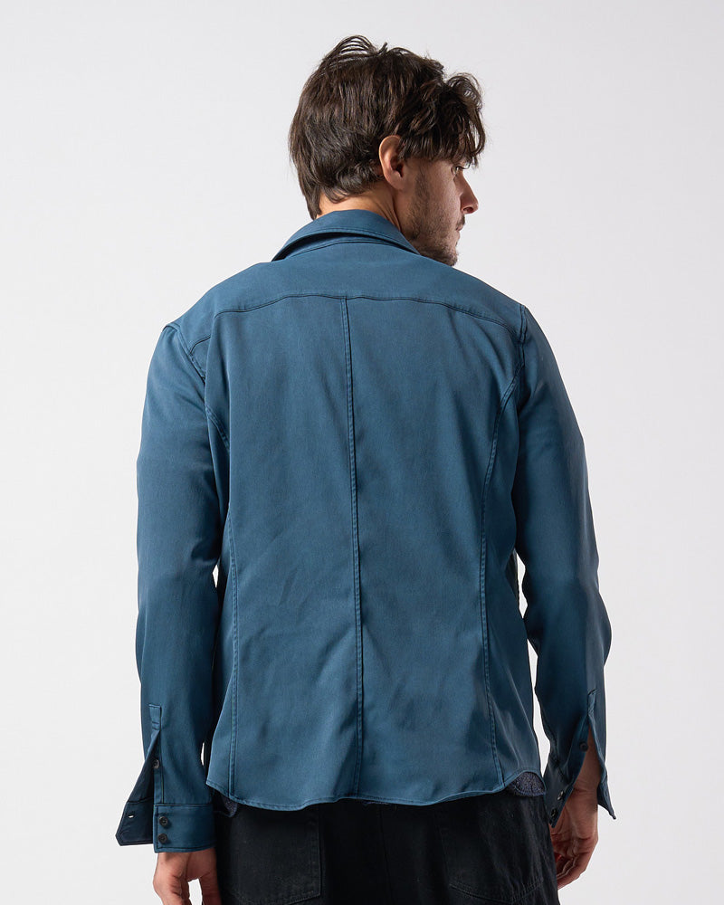 piece-dyed function regular shirt – wjk online store
