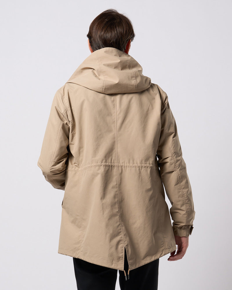 wrap field parka
