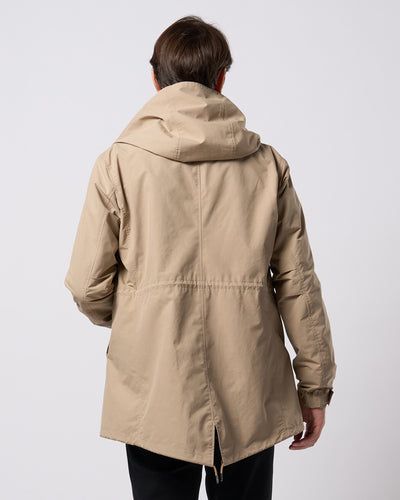 wrap field parka