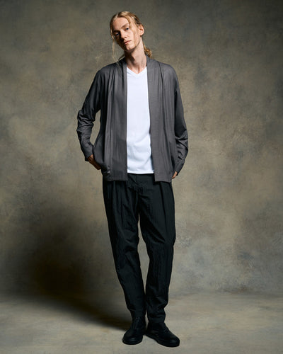 wide tapered slacks