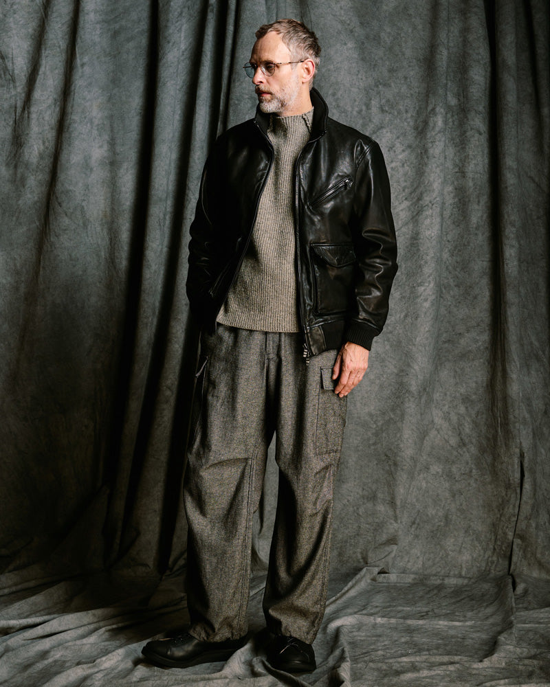 leather rib jersey type A-2