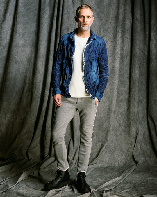 2-hook denim shirt