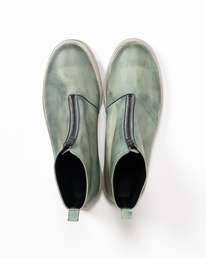 front zip bootie