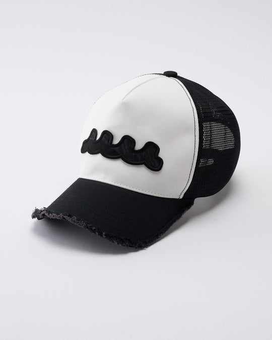 【muta × wjk】wave cut-off mesh cap