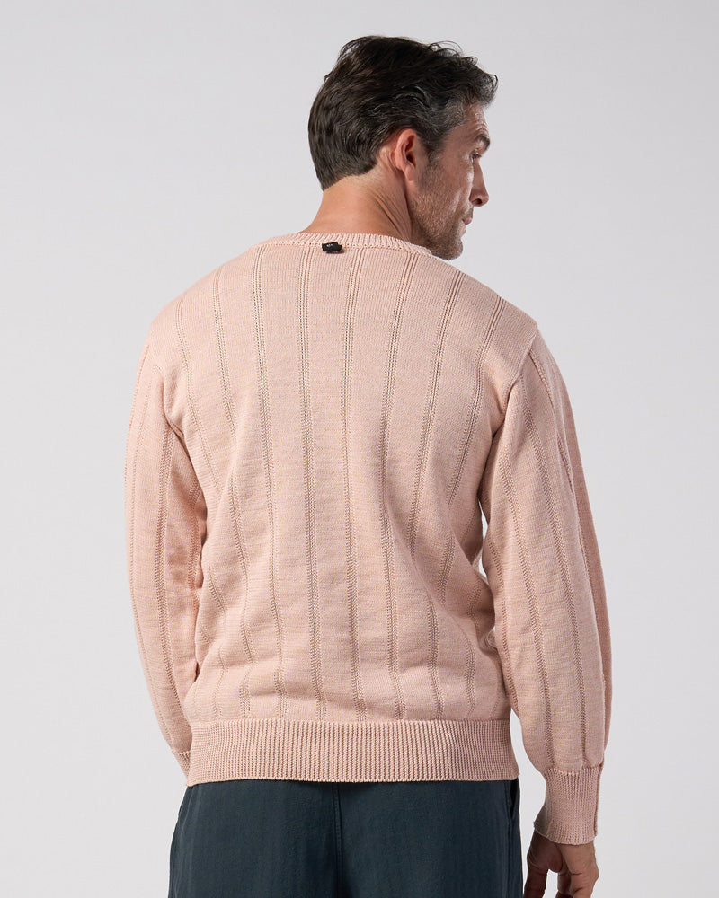 GIMA stripe knit pull-over